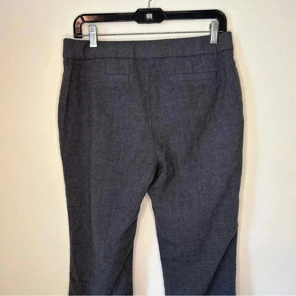 Kate Spade Live Colorfully Wool Dress Pants Grey Size 10 Bootcut - Picture 5 of 5